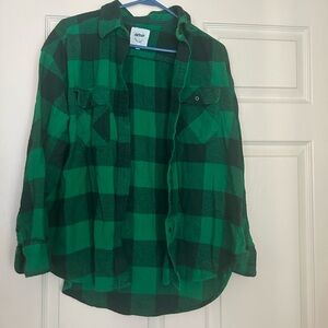 Aerie thick oversized flannel size xs